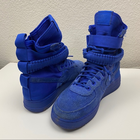 nike special field air force 1 blue